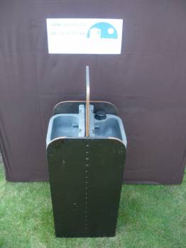 location lavabo et lave main mobile, sani lavabo 2 postes