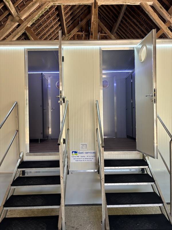 Sani VIP Eco S.E pour mariage, porte ouverte, reception sur Rouen 76